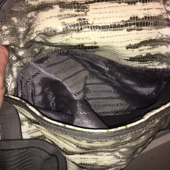 Simply Vera Wang Snakeskin Crossbody Purse - Picture 13 of 15